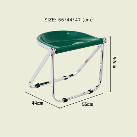 LAZYSPACE Noah Transparent Folding Chair from LAZYSPACE