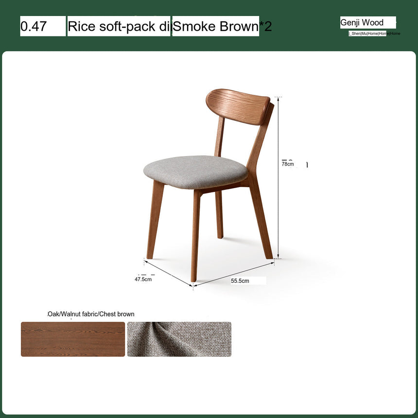 GENJI Hyun-Soo Scandinavian Natural Wood Highchair from GENJI