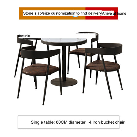 WEIMEI Zafiro Chic Minimalist Rock Table Set Bar Essentials from WEIMEI