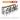 WEIMEI Lucerne Vintage Industrial Style Narrow Bar Table & Chair Set from WEIMEI