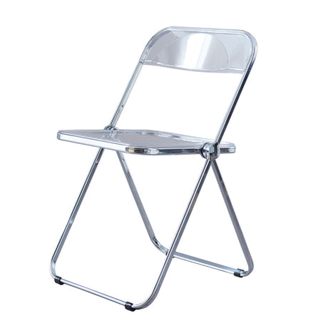 NIYE Montgomery Sleek Transparent Folding Stool from NIYE