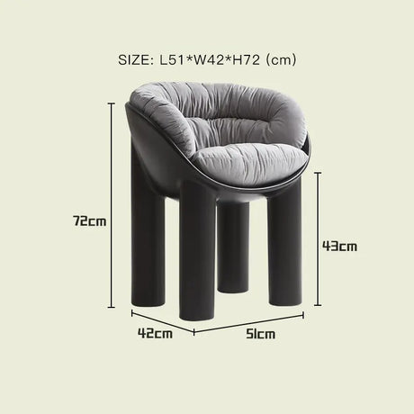 LAZYSPACE Zoey Elephant Legs Chair from LAZYSPACE