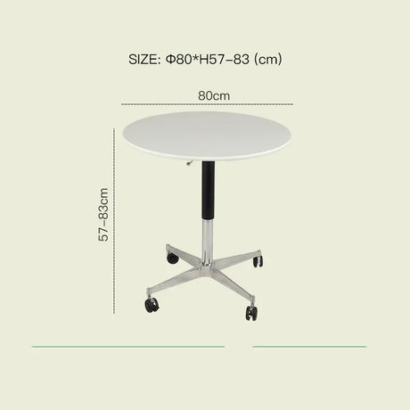 LAZYSPACE Zoey Solid Wood Lift Table from LAZYSPACE