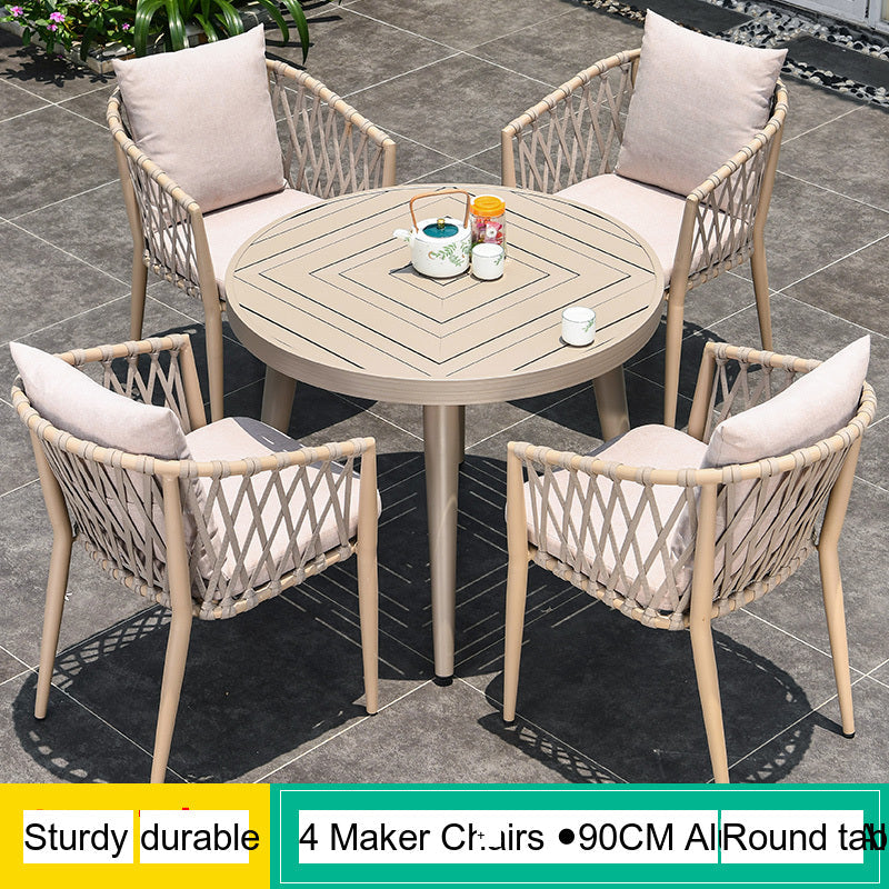 MOJIA Alaric Extendable Metal Lounge Chair for Relaxing Outdoors from MOJIA