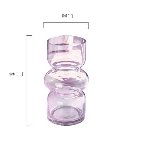 LIVETAI Athos Elegant Transparent Flowerpot Small Vase from LIVETAI