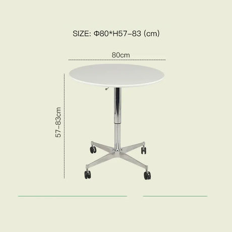 LAZYSPACE Zoey Solid Wood Lift Table from LAZYSPACE