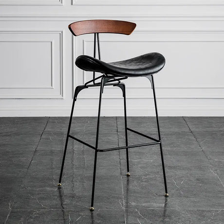 ABOUT WHITE Amaya Elegant Industrial Bar Stool from ABOUT WHITE