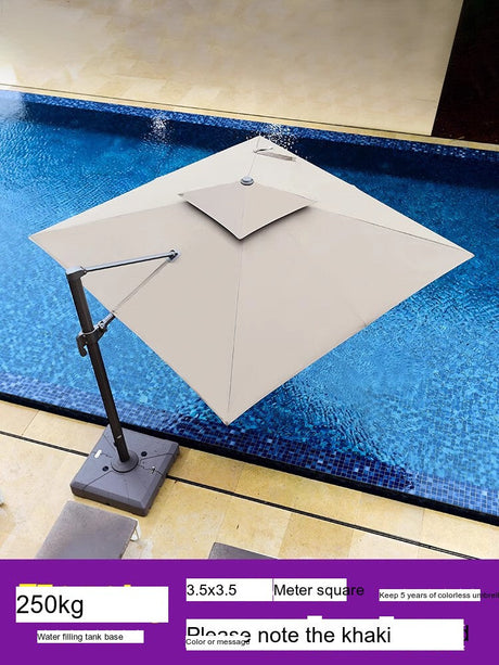 ZIYE Ryuichi Stylish Solar-Powered Umbrella Villa from ZIYE