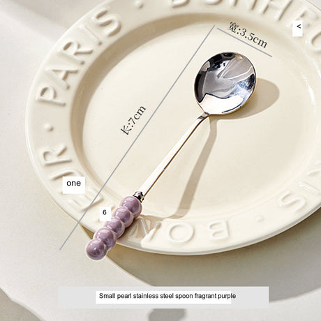 MOSE Colorful Pearl Glaze Spoon from MOSE