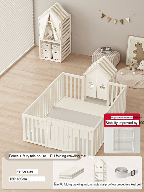 MIGOBEAR Safe Playpen Crawling Fence Indoor from MIGOBEAR