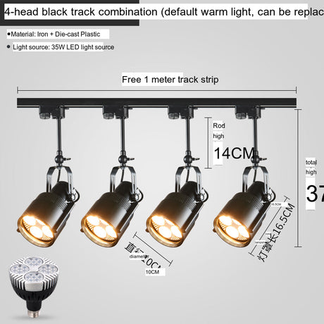 MODENG Retro Spotlight Bar Ceiling Light from MODENG