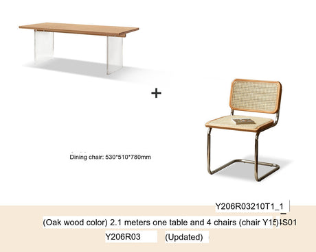 GENJI Haruto Elegant Cherrywood Dining Table from GENJI