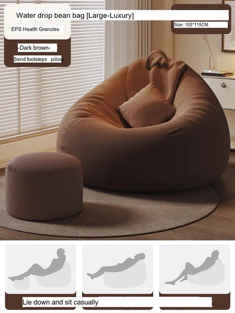 LEDONG Haruki Cozy Compact Recliner Chair from LEDONG