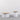 ABOUT WHITE Yule Coastal Minimalist Side Table from ABOUT WHITE