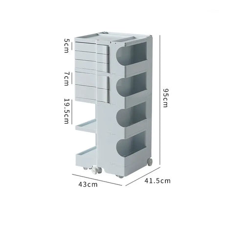 LAZYSPACE Evelyn Rotating Storage Cabinet from LAZYSPACE