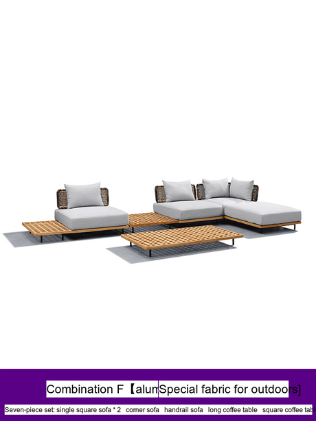 ZIYE Celestine Cozy Scandinavian Natural Sofa from ZIYE