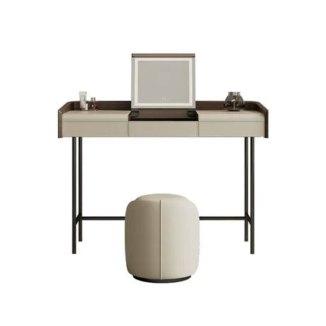GEPH Ava Minimalistic Cream Dressing Table from GEPH