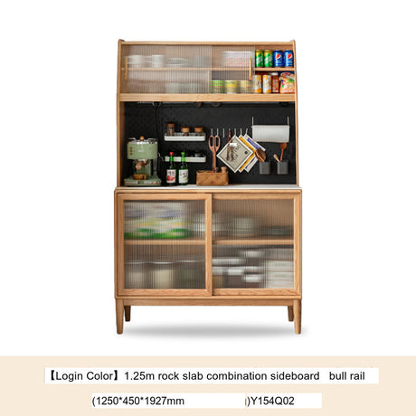 GENJI Akihiro Elegant Solid Wood High Cabinet from GENJI