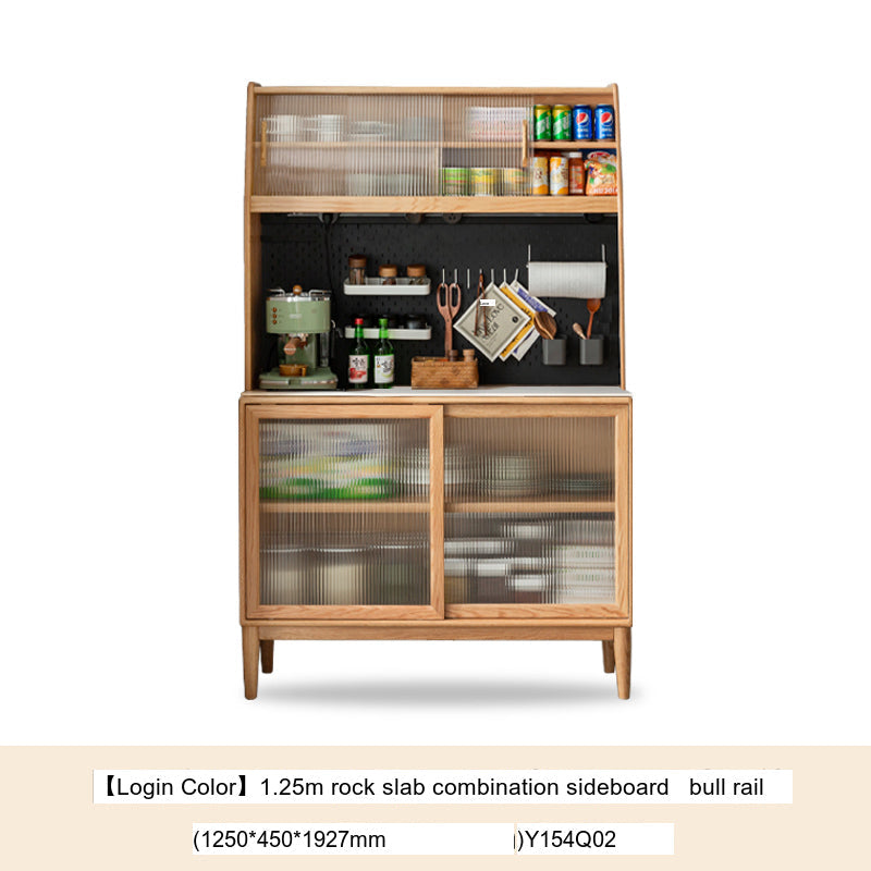 GENJI Akihiro Elegant Solid Wood High Cabinet from GENJI