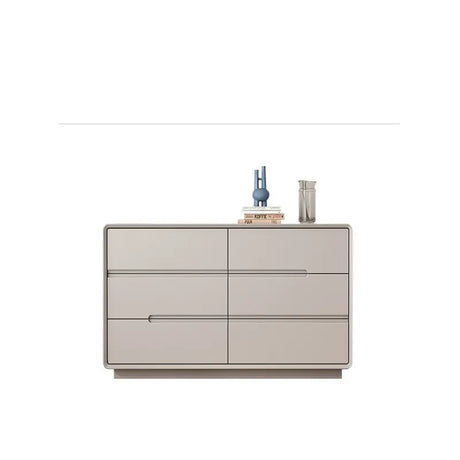 LINYUE Gideon Italian Black Minimalist Multi-Drawer Cabinet from LINYUE