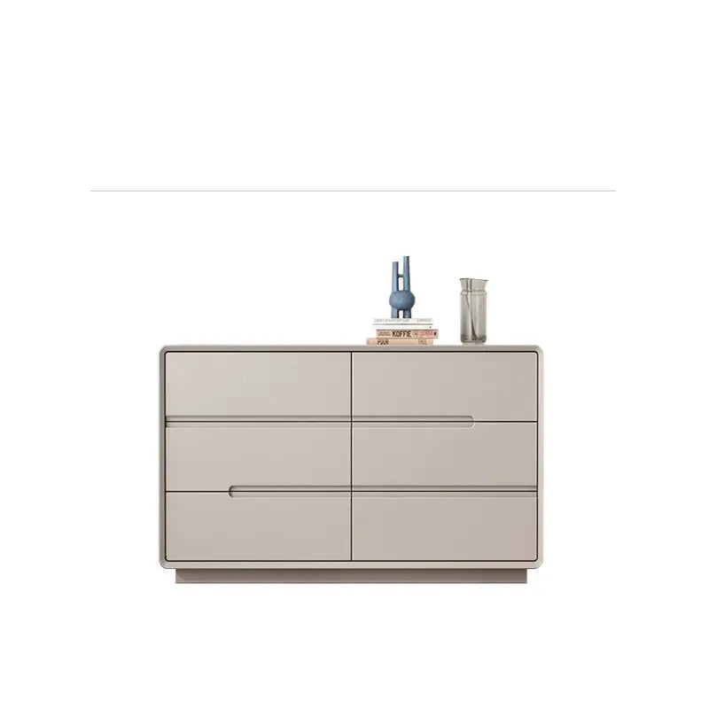 LINYUE Gideon Italian Black Minimalist Multi-Drawer Cabinet from LINYUE