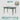 ABOUT WHITE Santiago Scandinavian Minimalist Glass Dining Table from ABOUT WHITE