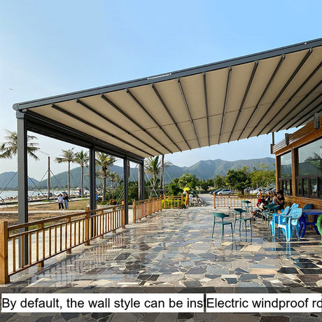 ZIYE Kallari Premium Folding Telescopic Balcony Shade from ZIYE