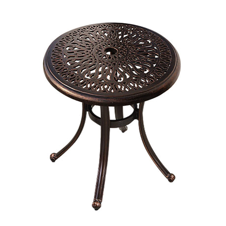 ZIYE Fujiko Elegant Wrought Iron 3-Piece Coffee Table Set from ZIYE