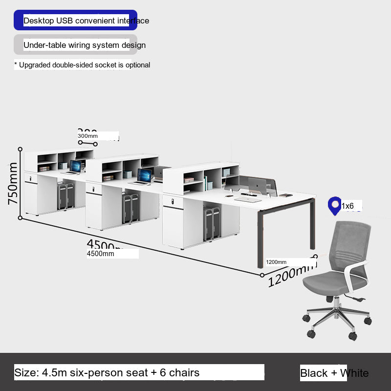 MUTINI Calypso Minimalist Ergonomic Office Desk Set from MUTINI