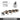 MUTINI Santiago Ergonomic Modern Desk Chair Set from MUTINI