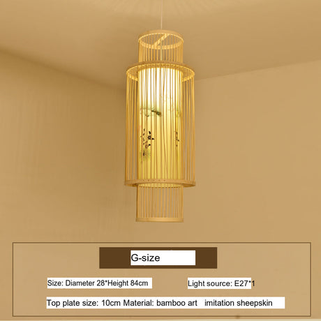 BOJI Haruki Elegant Japanese Ceiling Lamp from BOJI