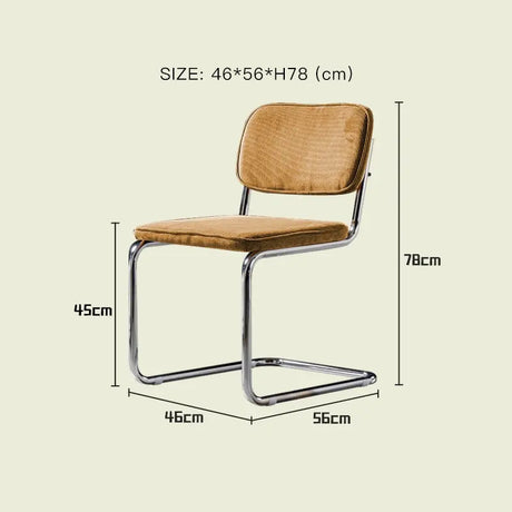 LAZYSPACE Olivia Light Luxury Leather Chair from LAZYSPACE