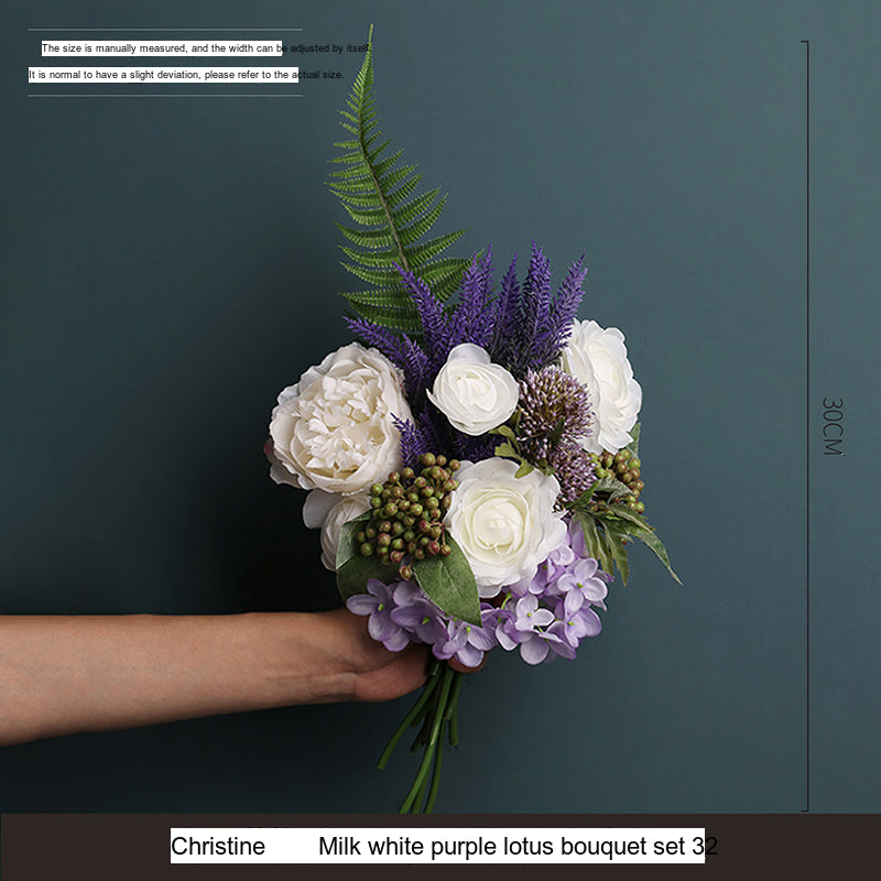 LIVETAI Araceli Elegant Nordic Simulation Flower Bouquet from LIVETAI