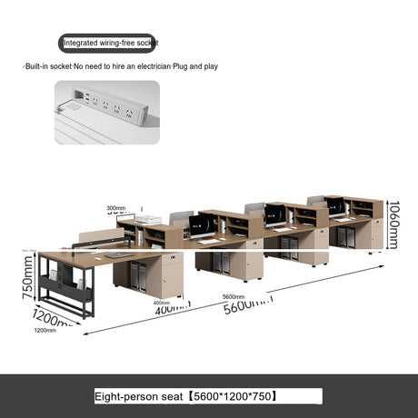 MUTINI Santiago Ergonomic Modern Desk Chair Set from MUTINI