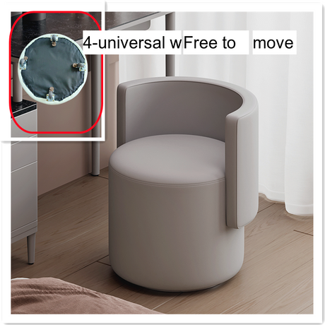 FANMINGDI Zephyrine Elegant Rotating Makeup Stool from FANMINGDI