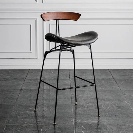 ABOUT WHITE Amaya Elegant Industrial Bar Stool from ABOUT WHITE