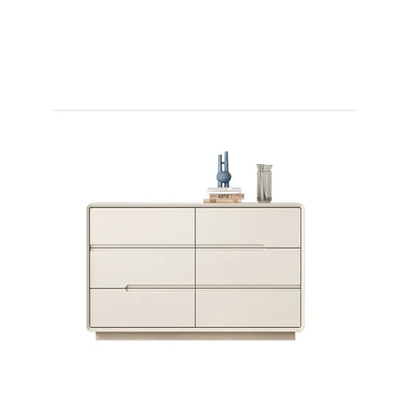 LINYUE Gideon Italian Black Minimalist Multi-Drawer Cabinet from LINYUE