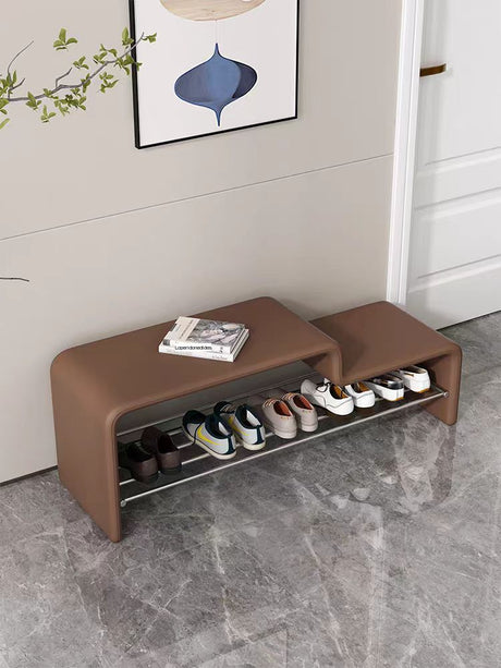 FANMINGDI Alessandro Elegant High-End Shoe Changing Stool from FANMINGDI