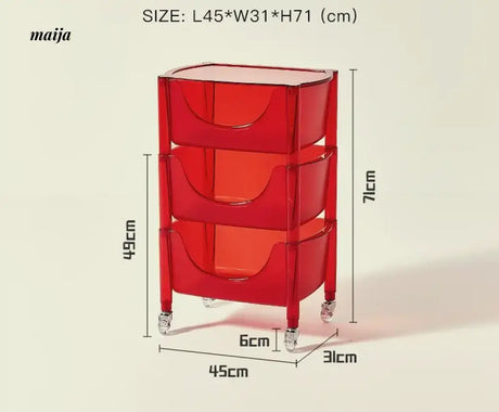 LAZYSPACE Ivy Acrylic Storage System from LAZYSPACE