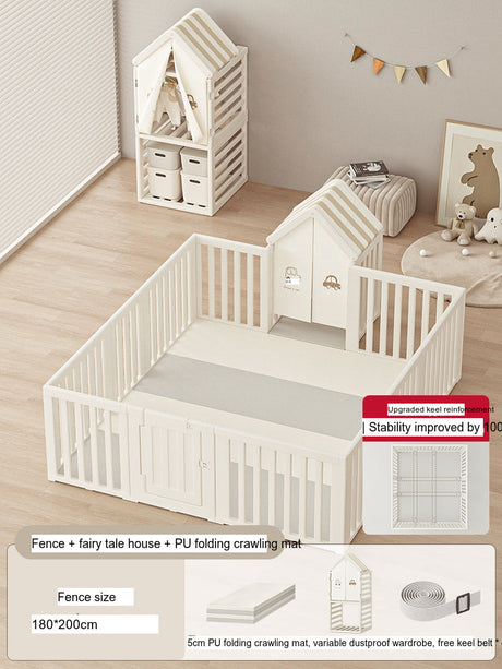 MIGOBEAR Safe Playpen Crawling Fence Indoor from MIGOBEAR