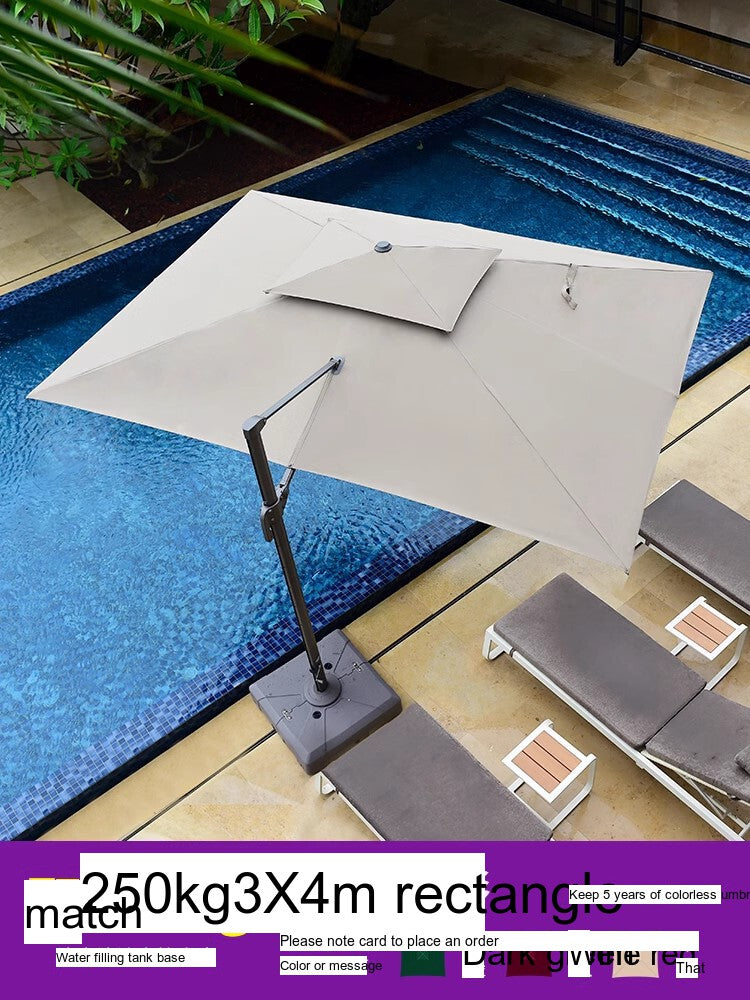 ZIYE Ryuichi Stylish Solar-Powered Umbrella Villa from ZIYE