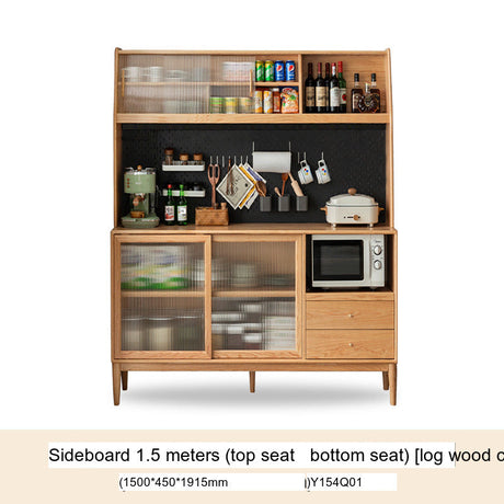 GENJI Akihiro Elegant Solid Wood High Cabinet from GENJI
