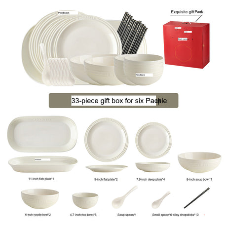 MOSE French Glaze Ceramic Tableware Set from MOSE