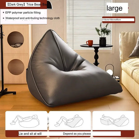LEDONG Kenji Versatile Cozy Bean Bag Chair from LEDONG