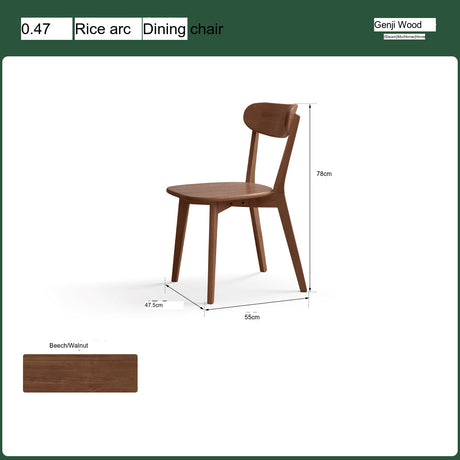 GENJI Hyun-Soo Scandinavian Natural Wood Highchair from GENJI