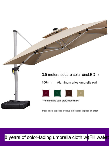 ZIYE Araminta Eco-Friendly Patio Umbrella from ZIYE