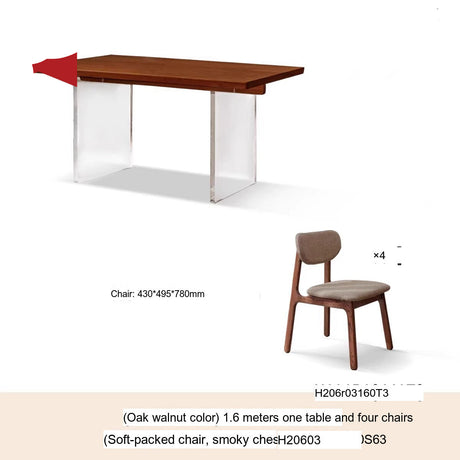GENJI Haruto Elegant Cherrywood Dining Table from GENJI