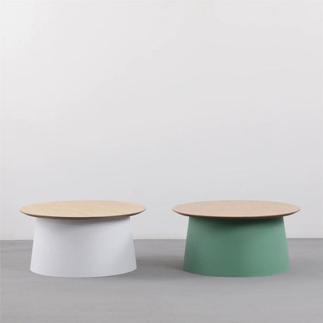 ABOUT WHITE Yule Coastal Minimalist Side Table from ABOUT WHITE