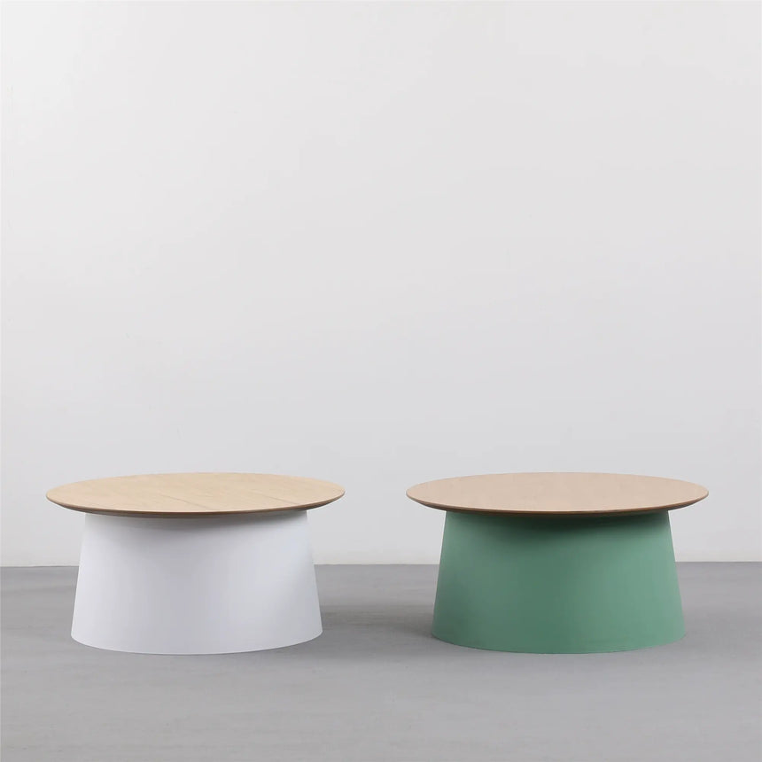 ABOUT WHITE Yule Coastal Minimalist Side Table from ABOUT WHITE