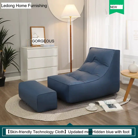 LEDONG Haruka Plush Adjustable Recliner Bean Bag Sofa from LEDONG